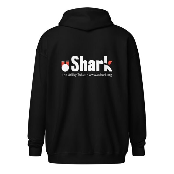 uShark heavy blend zip hoodie (Unisex) - Image 2