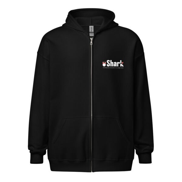 uShark heavy blend zip hoodie (Unisex)