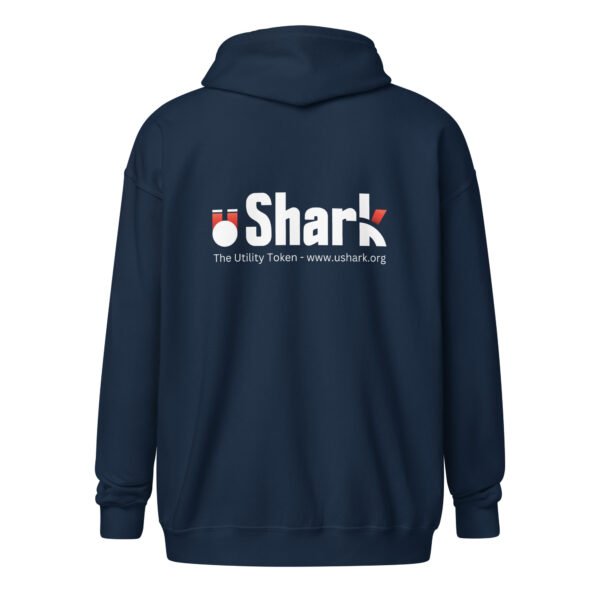 uShark heavy blend zip hoodie (Unisex) - Image 6