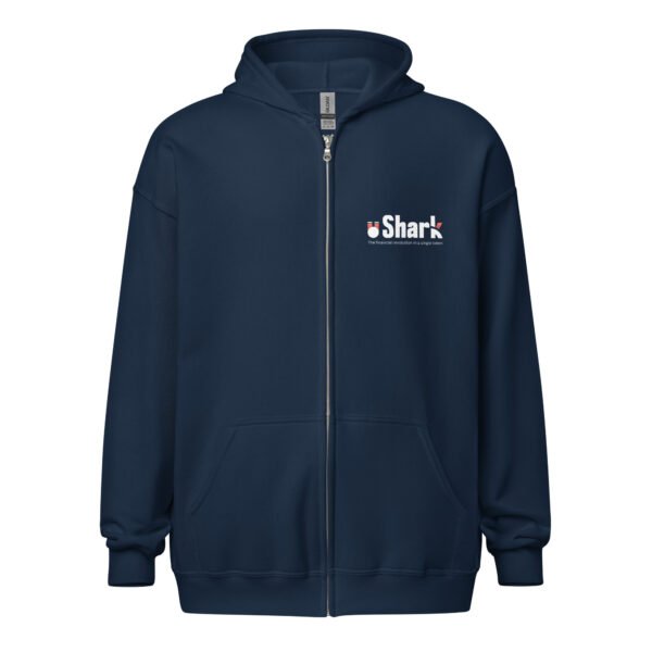 uShark heavy blend zip hoodie (Unisex) - Image 5